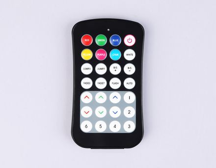 Контроллер для светодиодных лент RGB с радио пультом 2.4G 24A 12V 288W/ 24V 576W GS11351 (CR2025)
