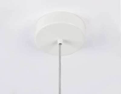Подвесной светильник с хрусталем TR5042 WH/CL белый/прозрачный E14/1 max 40W 180*180*760