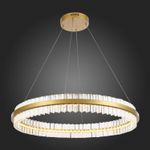 SL383.223.01 Светильник подвесной ST-Luce Матовое золото/Прозрачный LED 1*60W 3000K