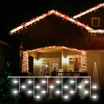 Гирлянда бахрома с мерцанием 3*0,6м IP65 100-101, LED