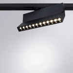 Трековый светильник Arte Lamp FLASH A4572PL-1BK, 1хLED