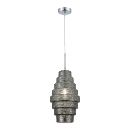 SL1001.103.01 Подвес ST-Luce Хром/Дымчатый E27 1*40W