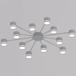 06730-0.3-12 GX53 GREY светильник потолочный Reluce, GX53х12