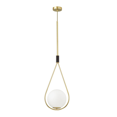 4810/1A PENDANT ODL21 415 золтой/черный/белый Подвес E14 1*40W FLARI