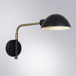 Бра Arte Lamp ZETTA A7055AP-1BK, 1хE27