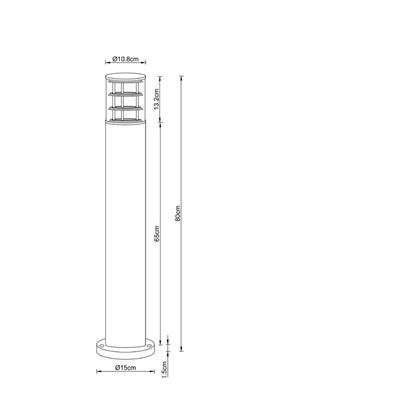 Ландшафтный светильник Arte Lamp TOKYO A5318PA-1BK, 1хE27