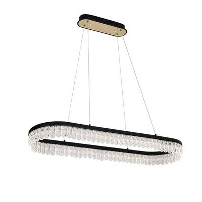 Подвесная люстра Lunetta 4187-1U, LED*84W, 3780LM, 3000-6000K. ТМ F-Promo