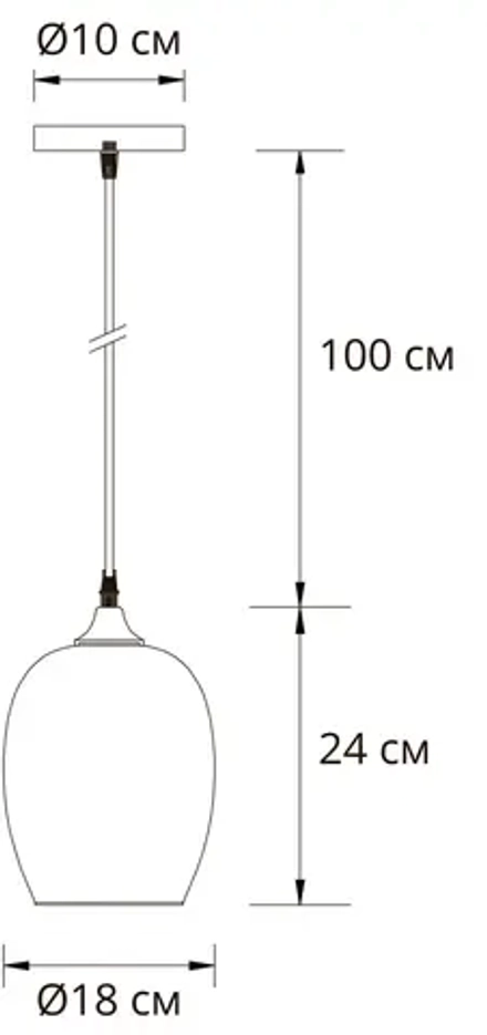 Подвесной светильник Arte Lamp PROPUS A4344SP-1PB, 1хE27
