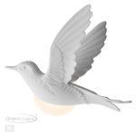 4341/3WLA HIGHTECH ODL22 367 белый гипс Настенный светильник (ЛЕВ.) IP20 LED 3W 122Лм 3000K COLOMBELLA