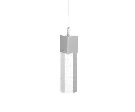 08510-1A(4000K) Подвес Аква хром w10*10 h100 PowerLed 5W (4000K)