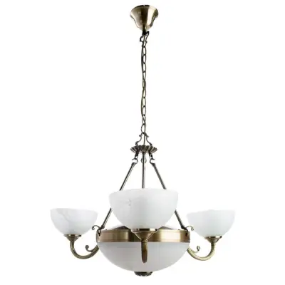 Подвесная люстра Arte Lamp WINDSOR A3777LM-3-2AB, 3хE14
