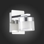 SL1600.101.01 Светильник настенный ST-Luce Хром/Белый LED 1*5W 4000K
