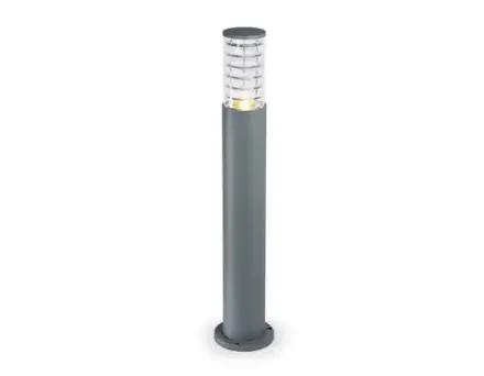 Светильник уличный ландшафтный ST2534 GR/CL серый/прозрачный IP54 E27 max 11W D108*800