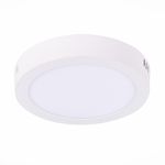 ST112.532.12 Светильник настенно-потолочный Белый LED 1*12W 3000K 715Lm Ra80 120° IP20 D160xH28 90-265V