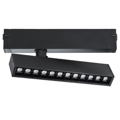 205317R Светильник д/1-фазного трека TETA LED 9W 700LM 24G ЧЕРНЫЙ PRO 3000-6000K DIM