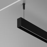 Алюминиевый профиль накладной-подвесной 25x42 (Черный, 2 м), ALM-2542-B-2M 633010