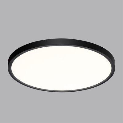 7660/40L MITRA LED SN 554 Светильник пластик/белый/черный LED 40Вт 3000/4000K D495 IP40 ALFA BLACK