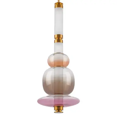 737540  2КОР! Люстра EMISFERO LED 4х6W 1200LM ЗОЛОТО/МУЛЬТИКОЛОР 3000K Lightstar