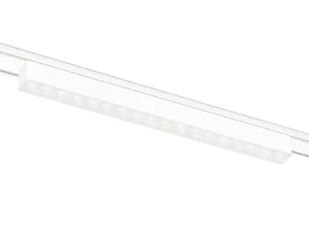 Светильник светодиодный трековый для шинопровода Magnetic Ultra Slim GV1414 WH белый IP20 18W 4200K 48V 24° 338*26*24