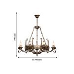 Подвесная люстра Boulogne 2159-9P, 9*E14*40W. ТМ F-Promo