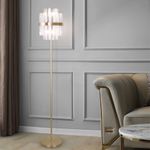 Напольный светильник 01111/4 латунь