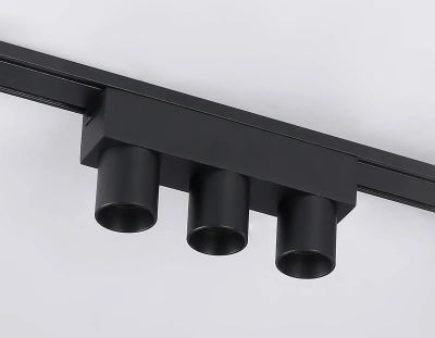 Светильник светодиодный трековый для шинопровода Magnetic Ultra Slim GV1504/3 BK черный IP20 6W 4200K 48V 24° 122*26*55