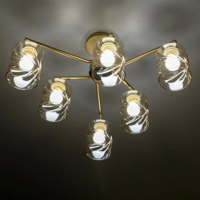 Citilux Клод CL137162 Люстра потолочная Золото