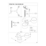 SLE183401-02 Светильник настенный Черный/Черный E14 2*60W