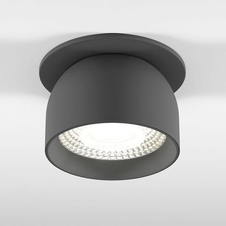 Светильник встраиваемый светодиодный Uno 8W 4000K графит 25092/LED