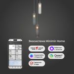 Умный подвесной светильник 50252/3 хром