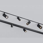 359956 PORT NT25 220 черный Трековый светильник с переключ. цв. темпер. IP20 LED 3000К\4000К\6000К 12W 90-240V VECTOR