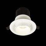 ST701.548.12 Св-к встр. Zoom Белый LED 1*12W 4000K 960Lm Ra90 15°-60° IP20 D115xH95 170-240V