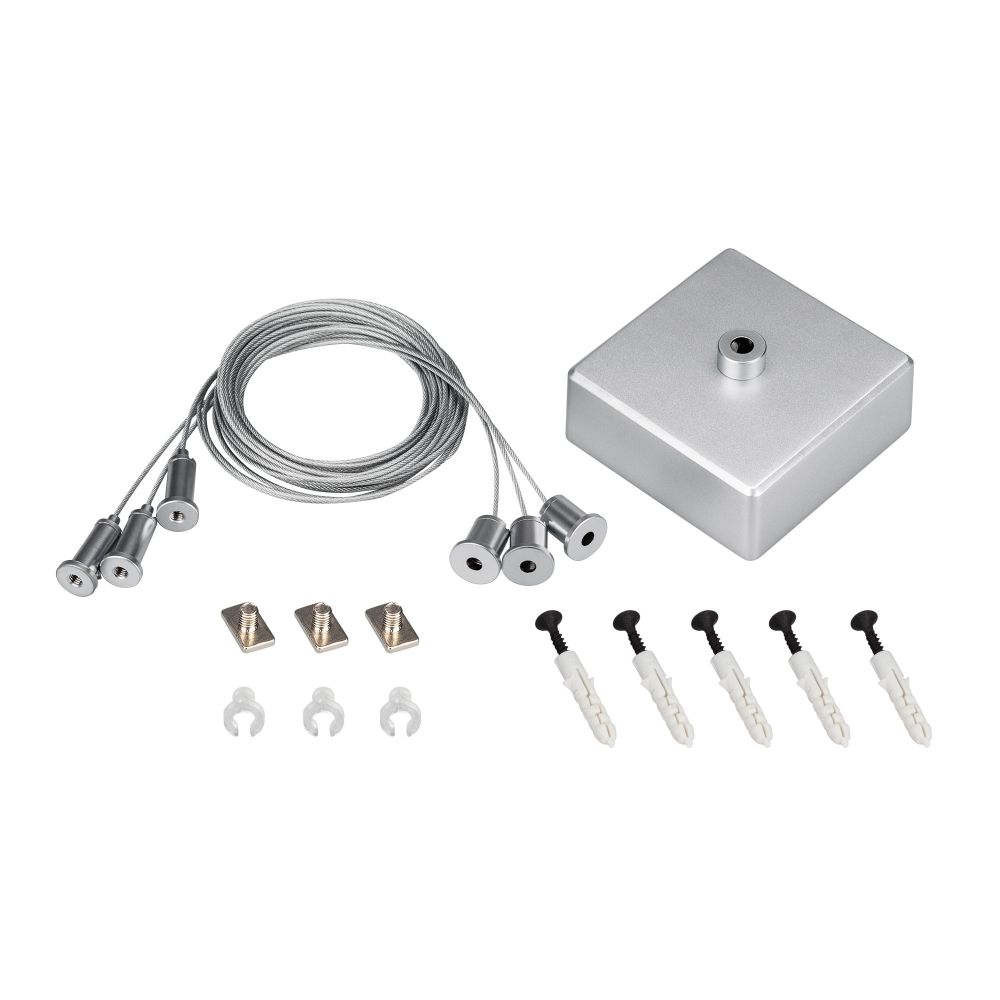 Подвес ARL-3x2m Set (Silver box, Pad 9x2mm) (Arlight, Металл) Подвес ARL-3x2m Set (Silver box, Pad 9x2mm) (Arlight, Металл)