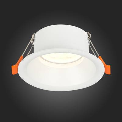 ST201.508.01 Св-к встр. Мат. белый GU10 1*50W  D89xH40 220V Без ламп