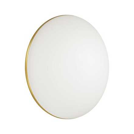 3043/EL TAN SN 025 Светильник пластик/белый/золотистый LED 72Вт 3000-6500К D490 IP43 пульт ДУ/ LampSmart LASSA