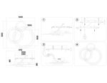 Светильник светодиодный потолочный с пультом FA8515/3 BK черный 143W 3000K-6400K 500*500*80 (ПДУ РАДИО 2.4G)
