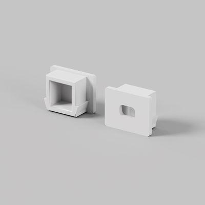 Комплект заглушек (для профиля 16×12) 10 шт., ALM-005-W-EC 642023. TM Maytoni