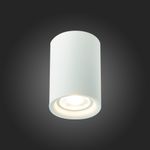 ST114.507.01 Светильник потолочный Белый GU10 1*50W  IP20 L65xW65xH93 220V Без ламп