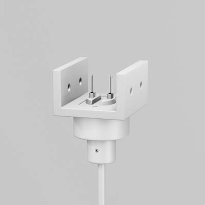 Уличный трековый светильник Campana Elasity IP 3000K 12Вт 120° белый O-TR01-1-P-12WW3K. TM Maytoni