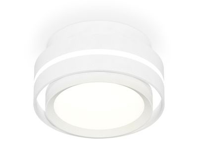 Комплект накладного светильника XS8412001 SWH/CL белый песок/прозрачный GX53 (C8412, N8112)