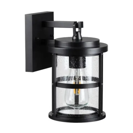 4964/1W NATURE ODL22 715 черный/стекло Ландшафтный настен.светильник E27 1*60W IP44 MAGUS