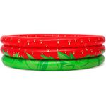 Бассейн круглый надувной 160*38 см, 508 л, Sweet Strawberry 51145 Bestway
