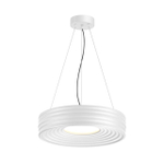 7704/40L AVRA LED SN 044 Светильник металл/пластик/белый LED 40Вт 4000K D470 IP20 MACARON