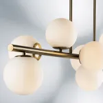 815083 Люстра CROCO 8х40W E14 ЛАТУНЬ Lightstar