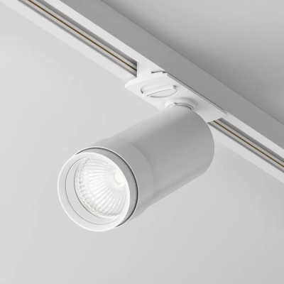Трековый светильник Фокус Зум / Focus Zoom Unity 4000K 12Вт 15°-50° Dim Triac, TR021-1-12B4K-Z-D-W. TM Maytoni