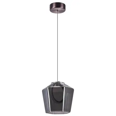 796118 Люстра CARAMELLO LED 6W 110LM КОФЕЙНЫЙ/ПЕПЕЛЬНЫЙ 3000K Lightstar