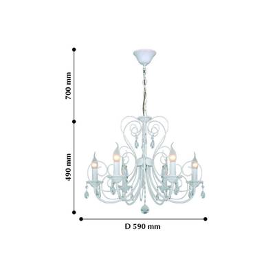 Подвесная люстра Versailles 2157-6P. ТМ F-Promo