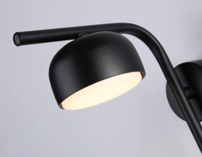 Светильник настенный TN71044 BK черный GX53 max 12W 150*80*185