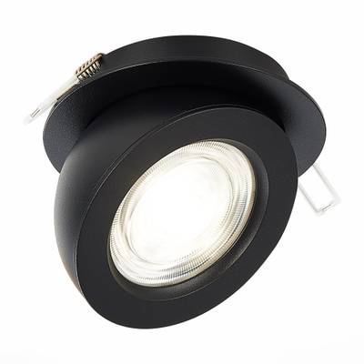 ST654.438.10 Св-к встр. Черный LED 1*10W 3000K 850Lm Ra&gt;90 38° IP20 D109xH60 180-240V