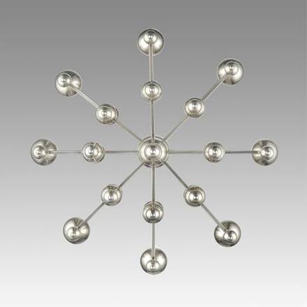 8107/8 MODERNI LN26 128 никель, металл Люстра Е14 8*40W 220V NANA